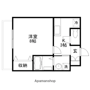 ヴィラ・サクラ【1階】の間取り