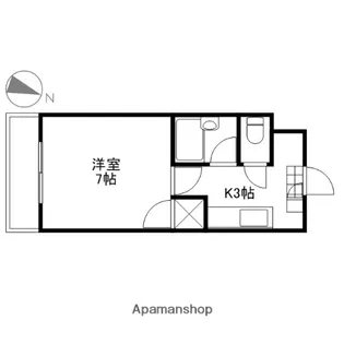 アドラー隅本【1階】の間取り