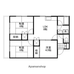 メゾン隅田【2階】の間取り