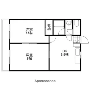 リマーカーブル己斐【2階】の間取り