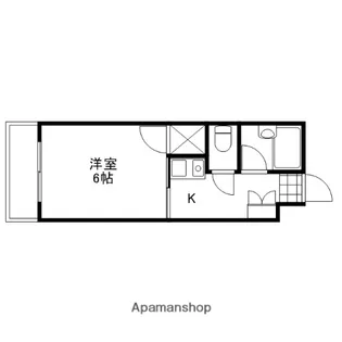 ジョイフリー皆賀【402号室】の間取り