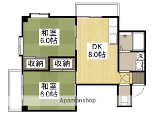 檜垣ビル【5階】の間取り