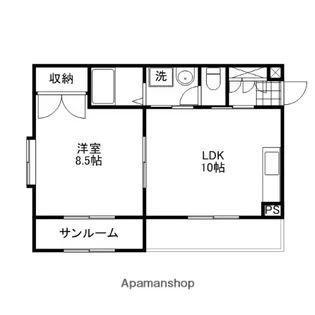 ボストンビル【2階】の間取り