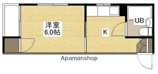 第3滝川ビル【405号室】の間取り