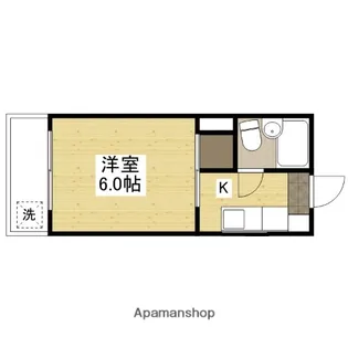 広島県広島市安佐南区長束5丁目【マンション】の間取り