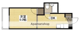メゾン東雲Ⅰ【3階】の間取り