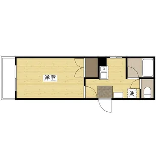 ラクープABE【3階】の間取り