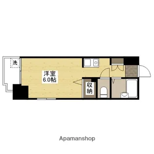 ベルミヤジ【7階】の間取り