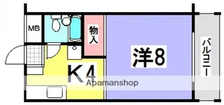 ベルメゾン田方【3階】の間取り