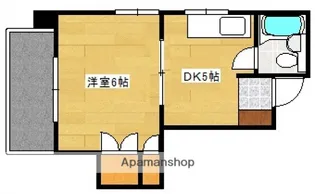 倉本第一ビル【3階】の間取り