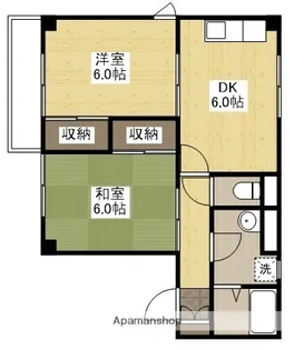 広島県広島市南区丹那町【アパート】の間取り
