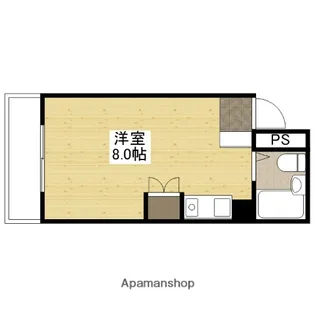 サンシャイン小網【5階】の間取り