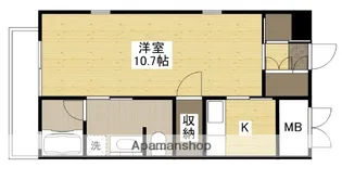 広島県広島市西区己斐本町1丁目【マンション】の間取り