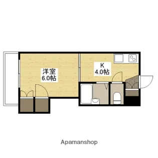 広島県広島市安佐南区緑井3丁目【マンション】の間取り