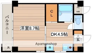 コートドール3【3階】の間取り