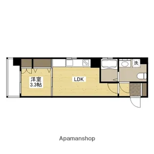 小町グランデ【4階】の間取り
