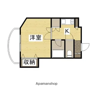 リライアンス牛田【3階】の間取り
