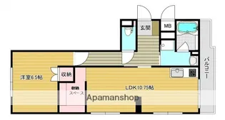第1コーポ岡村【3階】の間取り