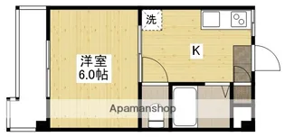 第1ガーデンビル【4階】の間取り