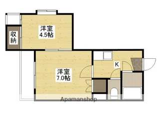 広島県広島市安佐北区可部3丁目【マンション】の間取り