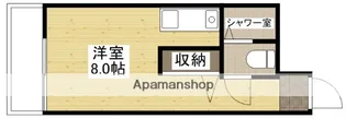 ラフィネ天満【401号室】の間取り