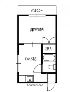 コンフォート宇品御幸【1階】の間取り