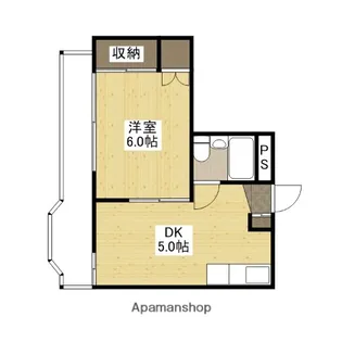まるみビル【4階】の間取り
