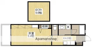 広島県広島市南区西蟹屋4丁目【マンション】の間取り