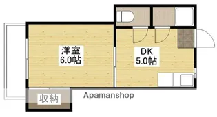 第1小河内ビル【4階】の間取り