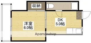 第1小河内ビル【4階】の間取り