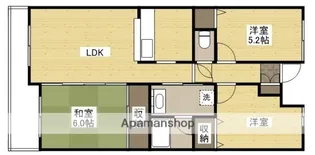 フォーラム牛田南【2階】の間取り