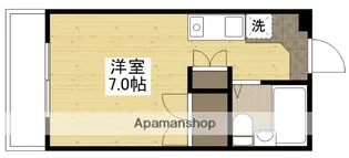アンシャンテ住吉【5階】の間取り