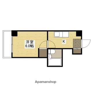 広島県広島市安佐南区西原2丁目【マンション】の間取り
