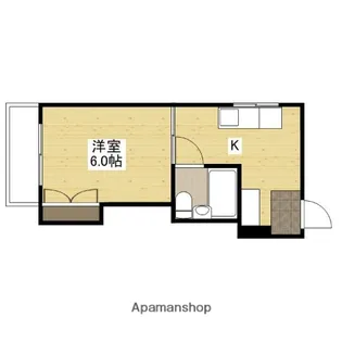 コーポ大下【3階】の間取り