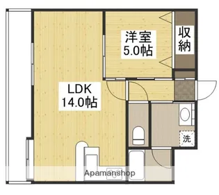 井口台FLATS2【5階】の間取り