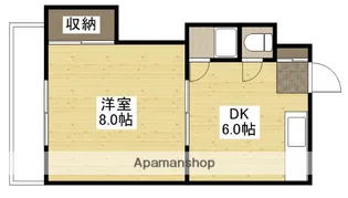 二反田ビル【3階】の間取り