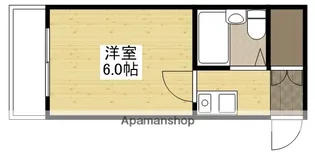 CREEK KAWARAMACHI【5階】の間取り