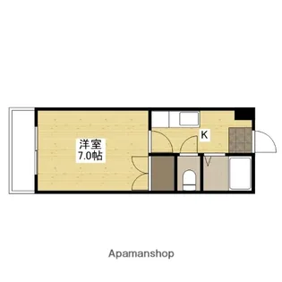 メゾン山肩【3階】の間取り