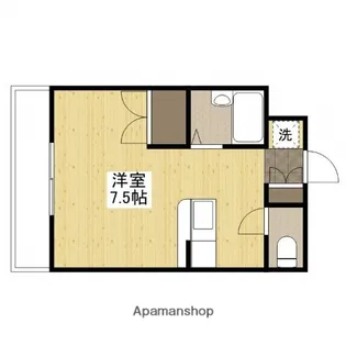 中ビル・10【1階】の間取り