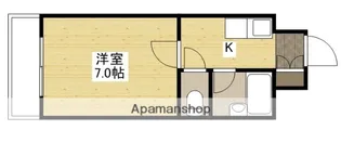 Fビル井口【5階】の間取り