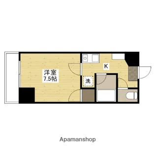 はくしま東ビル【2階】の間取り