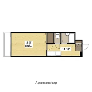 パウルスハイム【3階】の間取り