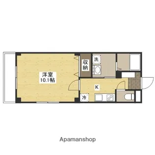 広島県広島市安佐南区西原8丁目【アパート】の間取り