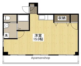 広島県広島市南区比治山本町【マンション】の間取り