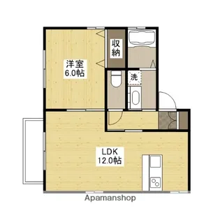 セントラル古江【1階】の間取り