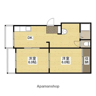 コーポ85【2階】の間取り