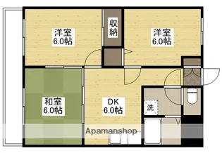 コーポ伊藤【2階】の間取り