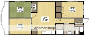 広島県広島市安佐南区東原3丁目【マンション】の間取り