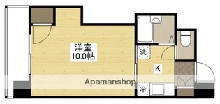 デュウオコート富士見【7階】の間取り