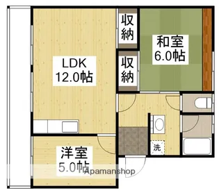メゾン西山本【3階】の間取り